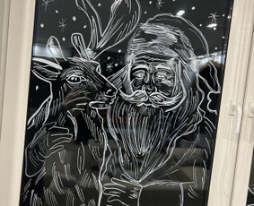 Interjero dekoravimas - Piešimas/tapymas ant sienų, murals, piešimas ant stiklo - 1