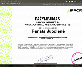 Paslaugos verslui - Virtuali asistentė techniniams darbams - 2