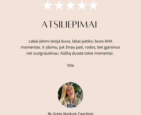 Mokymai, kursai, kalbos - Dovana. Transformacinis savęs pažinimo koučingas - 3