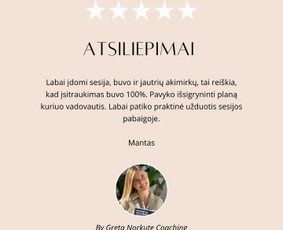 Mokymai, kursai, kalbos - Dovana. Transformacinis savęs pažinimo koučingas - 1