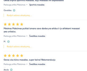 Galvos, kaklo ir pečių juostos masažas - Profesionalus viso kūno masažas Vilniuje - 4