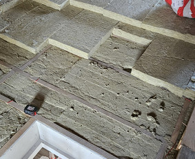 Perdangos šiltinimas - Šiltiname pastatus iš vidaus, dedam vatą. - 3