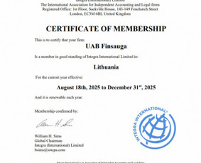 Pirminių apskaitos dokumentų tvarkymas - Buhalterinės paslaugos - jūsų išmanus finansų partneris - 3