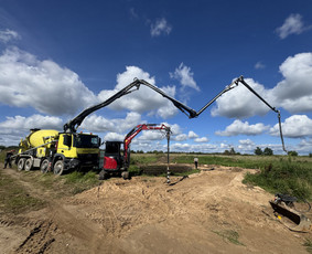 Žemės kasimas, lyginimas - 4t Mini ekskavatoriaus,bobcat.polių grežimas.griovimas - 2