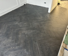 Laminato, vinilo (click sistema) klojimas, išlyginamasis / DASS grindų sprendimai / Darbų pavyzdys ID 4204629