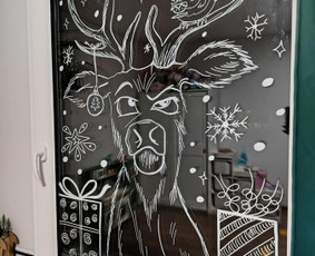 Interjero dekoravimas - Piešimas/tapymas ant sienų, murals, piešimas ant stiklo - 1
