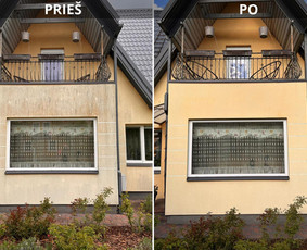 Srautinis valymas - Fasadų, trinkelių, stogų, terasų plovimas ir impregnavimas - 4