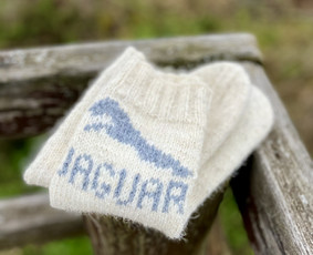 Mezgėjos - Virbalais megztos vilnonės kojinės( dažyta augalais) - 2