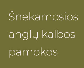 Mokymai, kursai, kalbos - Anglų kalbos pamokos nuotoliu - 2
