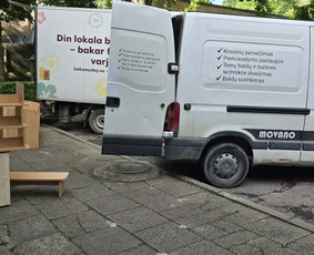 Aplinkos tvarkymas, apželdinimas - Senų baldų, &scaron;iuk&scaron;lių i&scaron;vežimas. Perkrustymo paslaugos. - 1