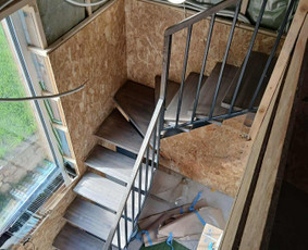 Vidaus ir lauko laiptai, pakopos, turėklai, baldai / Normantas Stimbirys / Darbų pavyzdys ID 4206287