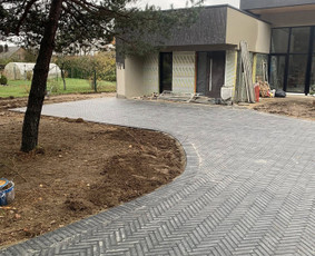 Trinkelių pagrindo paruo&scaron;imas - Trinkelių klojimas bei pagrindų ruo&scaron;imas - 1