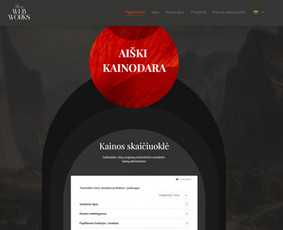 El. parduotuvių kūrimas - Svetainių kūrimas gera kaina I Jokių paslėptų mokesčių - 1