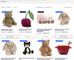 El. parduotuvių kūrimas - Internetinių puslapių kūrimas (Wordpress Shopify t. t.) - 3