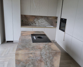 Židinių apdaila - Visi akmens sprendimai vonei,virtuvei,fasadui. - 2