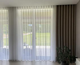 Užuolaidų/romanečių siuvimas, karnizinių sistemų montavimas / Užuolaidų salonas "ANdekor" / Darbų pavyzdys ID 4207527