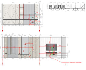 Interjero kūrimas - Interjero dizainas - vizualizacijos, tech. brėžiniai - 4