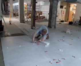 Statybos darbai - Plytelių klojimas - 2