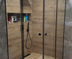 Medžio darbai, staliai - Terasų stiklinimas - 2