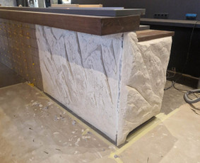 Interjero dekoravimas - Uolos imitacija l Dekoratyvinis tinkas - 3