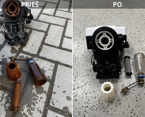 Vandens filtrų aptarnavimas - Vandens Filtrų Profilaktika remontas Priežiūra - 1
