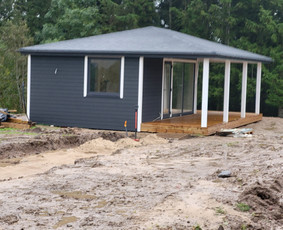 Sodo, mediniai nameliai - Visi staliaus-statybininko darbai, - 1