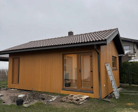 Karkasiniai ir moduliniai namai, terasos, pirtys / MB "Meistro Idėja" / Darbų pavyzdys ID 4209203