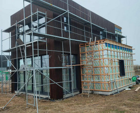 Karkasinių namų statyba - Karkasiniai namai, stogų keitimas, vidaus apdaila, terasos! - 2