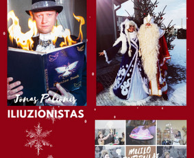 Geriausias! Magiškas Kalėdų Senelis-iliuzionistas J Palionis / Jonas Palionis / Darbų pavyzdys ID 4209589