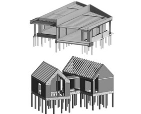 Individualių namų projektavimas - Konstruktorius - konstrukcijų projektavimas - 2