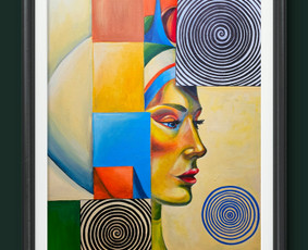 Dailė, menai, keramika - Paveikslai/portretai. . - 2