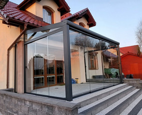 Interjeras, baldai - Terasų stiklinimas - 2