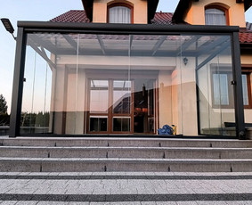 Interjeras, baldai - Terasų stiklinimas - 1