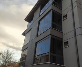 Aliuminio stogeliai, terasų stiklinimas, balkonų stiklinimas / MB D&G Namai / Darbų pavyzdys ID 4211487