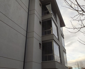 Balkonų stiklinimas - Terasų stiklinimas - 2