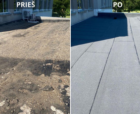 Stogų dengimas, remontas Bitumine danga. / MD STOGAI / Darbų pavyzdys ID 4212073