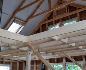 Karkasinių namų statyba - Ramios statybos nuo pamato iki rakto - 2