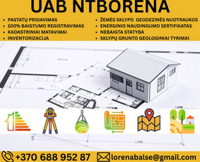 Dokumentų paruo&scaron;imas pastatų 100% įteisinimui - NT pirkimas/pardavimas/nuoma/nt pridavimo paslaugos - 1
