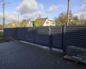 Metalinės tvoros - Tvorų, vartų ir automatikų montavimas/demontavimas/remontas - 3