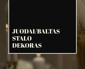 Vestuvių, &scaron;venčių dekoravimas - &Scaron;venčių dekoras - 1