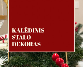 Kalėdinis dekoravimas - &Scaron;venčių dekoras - 1
