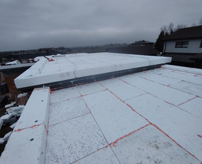 Plokščių Stogų Dengimas Pvc, Epdm ir bitumine Danga / Tvirti stogai / Darbų pavyzdys ID 4214227
