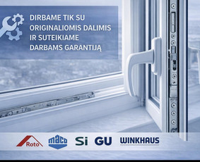 Vidaus apdailos darbai - Langų remontas tvarkymas sandarinimas - 4