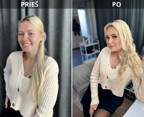 Makiažas, šukuosenos, blakstienos, antakių procedūros / Roberta Bri / Darbų pavyzdys ID 4214369