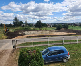 Statybos darbai - Tvenkinių kasimas. August ir ko nuotekų valymo įrenginiai - 2