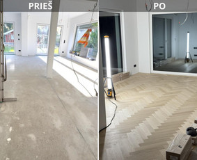 Parketo, parketlenčių klojimas - Kokybi&scaron;ki parketo darbai Klaipėdoje - 4