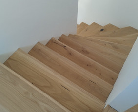 Mediniai laiptai, gamyba - Staliaus darbai: laiptai, turėklai, palangės, durys - 2