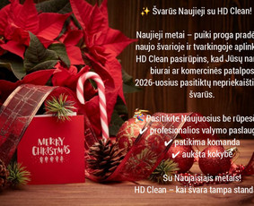 Valymo paslaugos - Visoms valymo paslaugoms -20% - 1