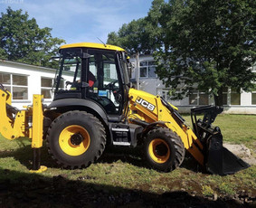 Statybinės technikos nuoma - Ekskavatorių, bobcat nuoma, sniego valymas - 1