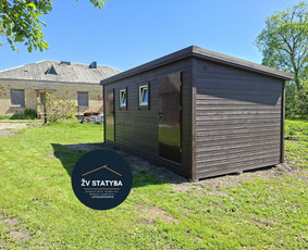 Statybos, apdaila - Sodo nameliai,sandėliukai,stoginės,terasos,pirtys-saunos - 3